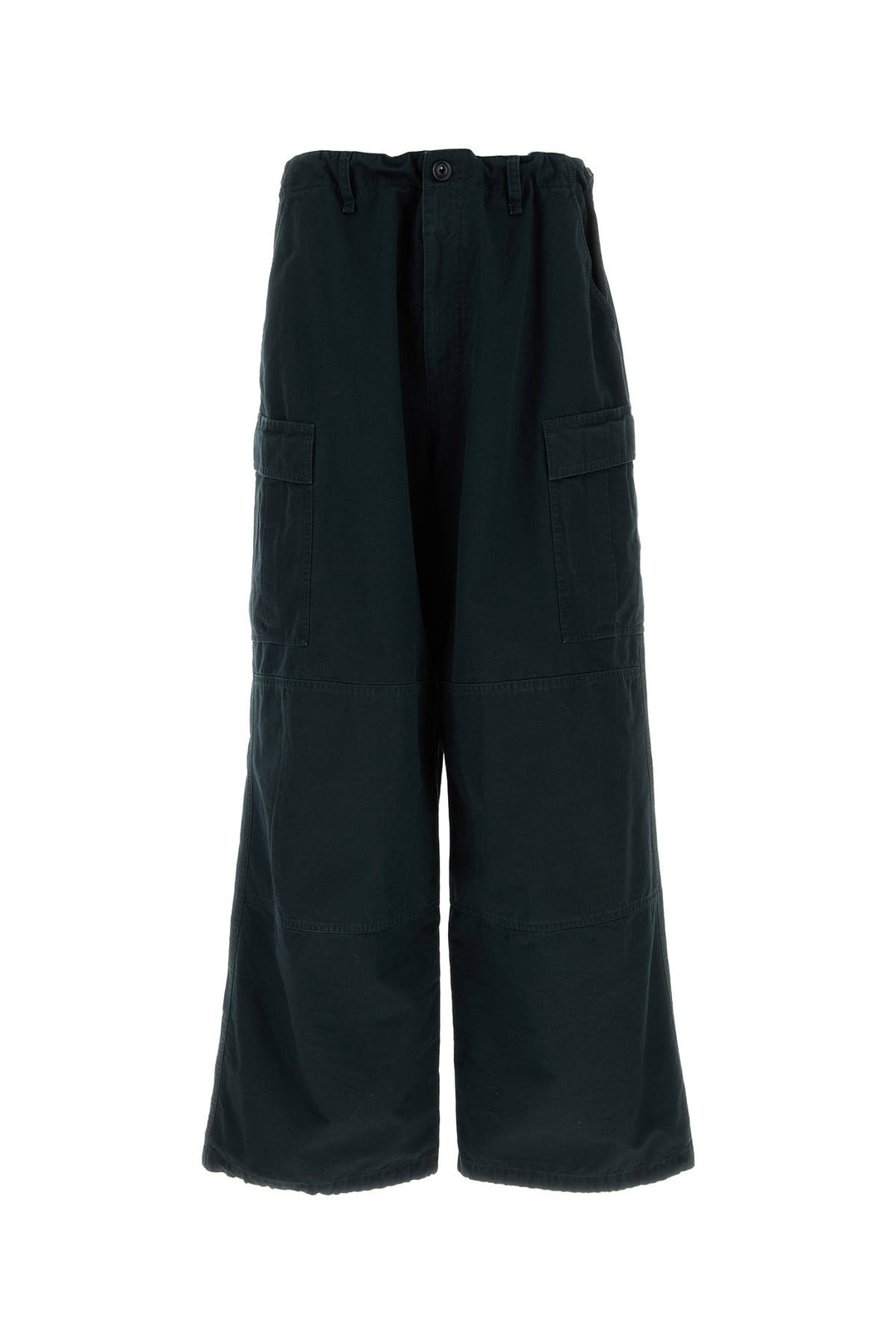 Navy blue cotton cargo pant