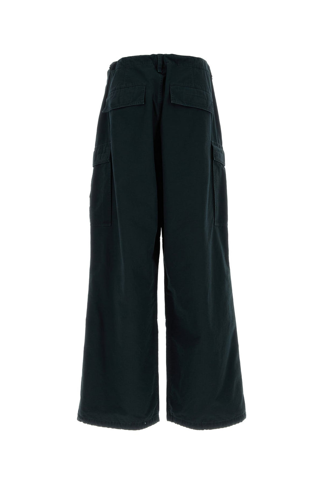 Navy blue cotton cargo pant