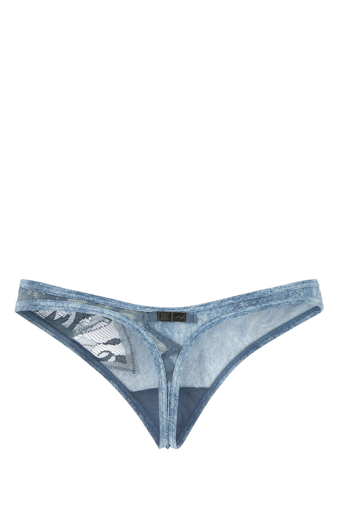 Printed stretch nylon Diesel X Savage X Fenty Lace-Thong thong