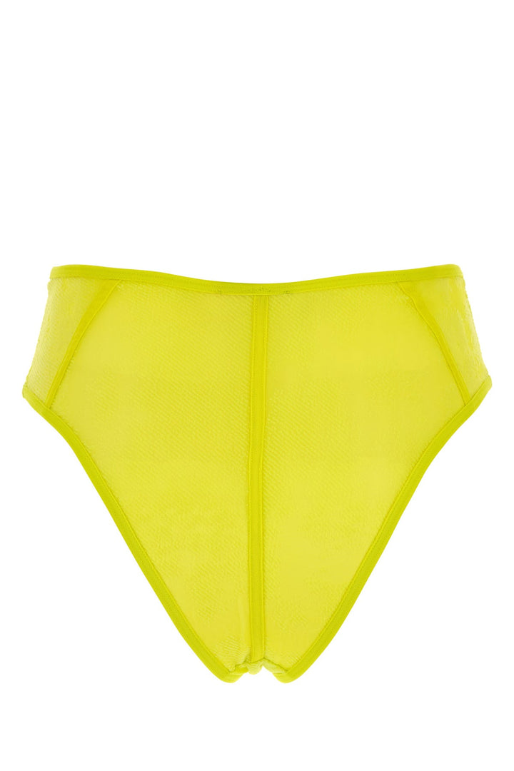 Fluo yellow lace Diesel X Savage X Fenty Mesh-High-Waist-Brief  brief