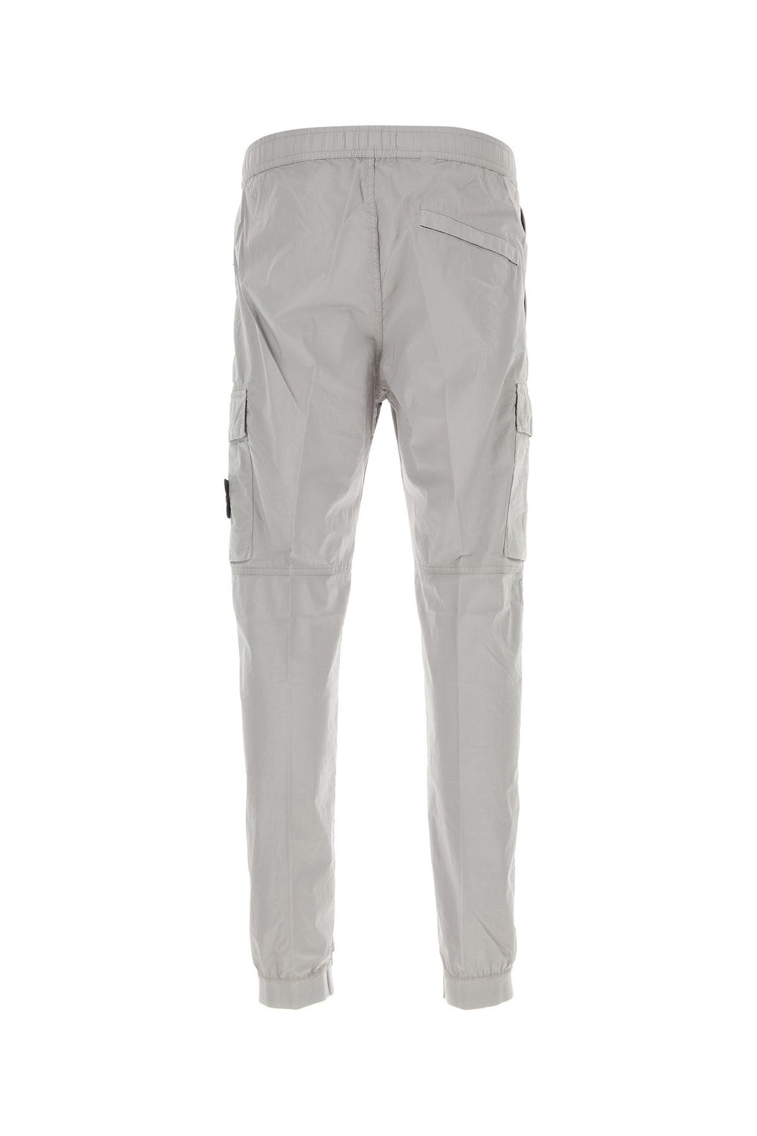 Grey stretch cotton pant