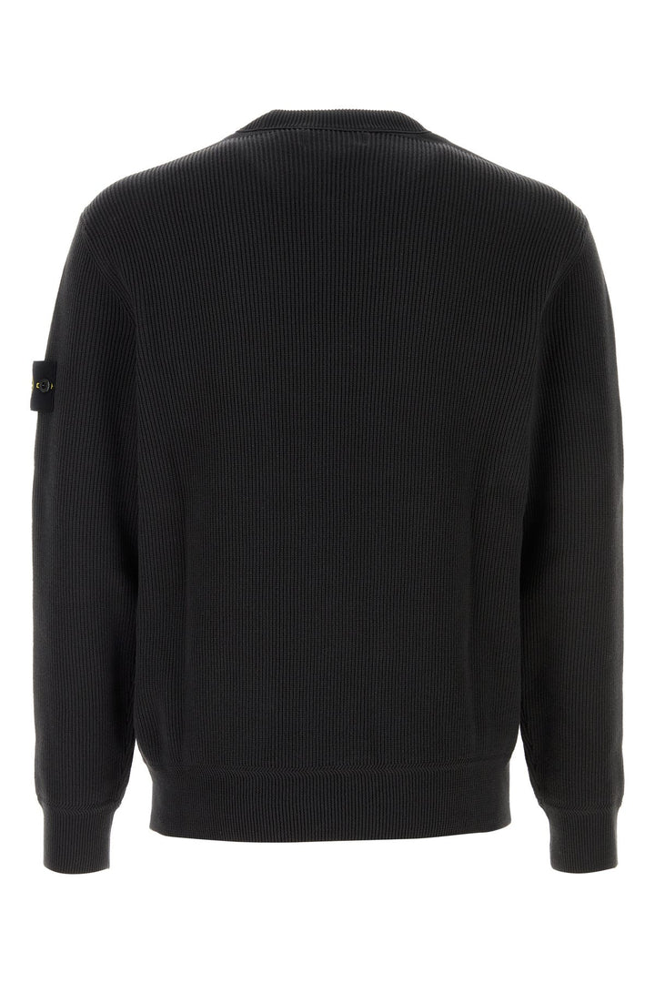 Charcoal cotton sweater