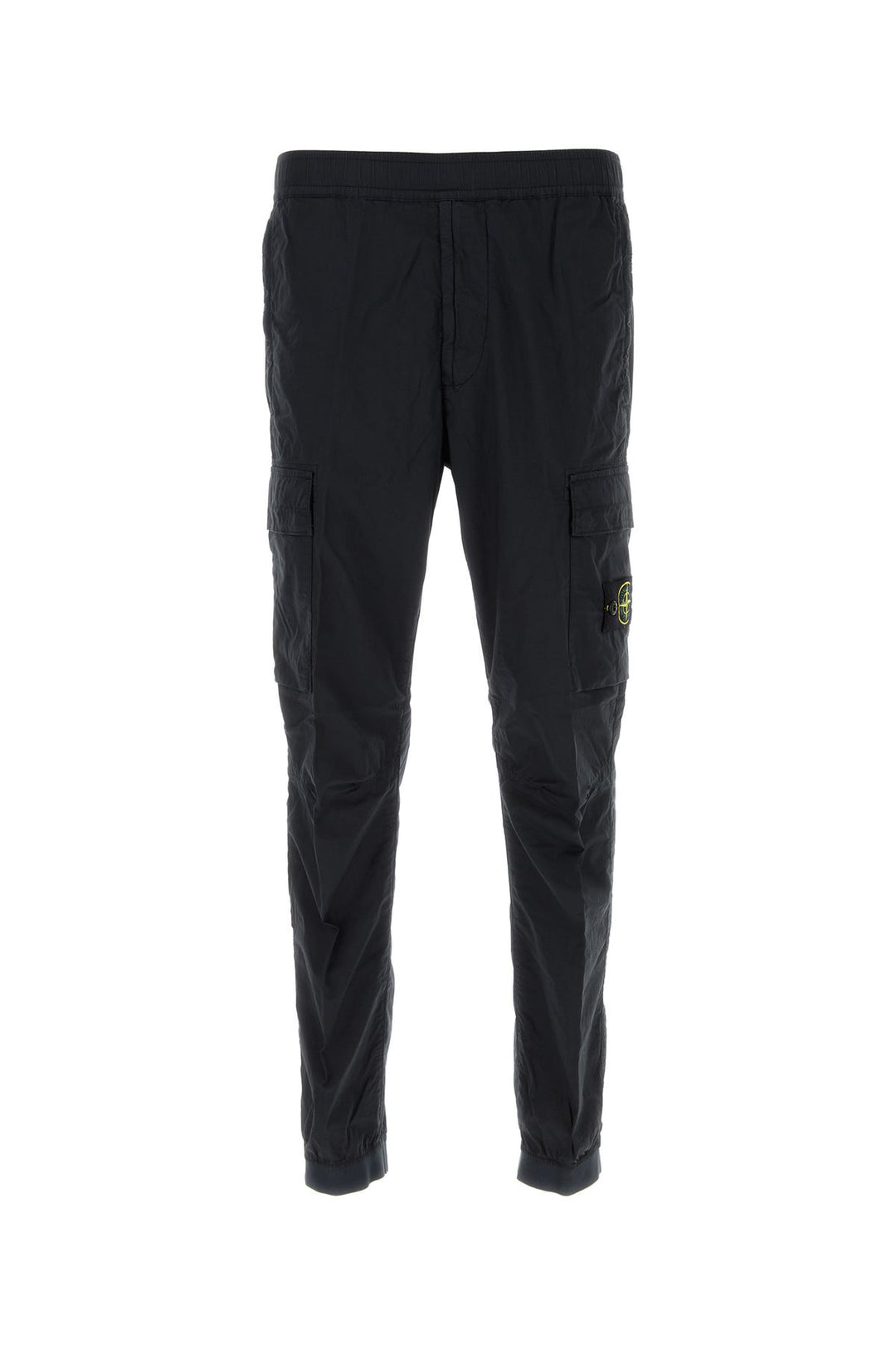 Midnight blue stretch cotton pant