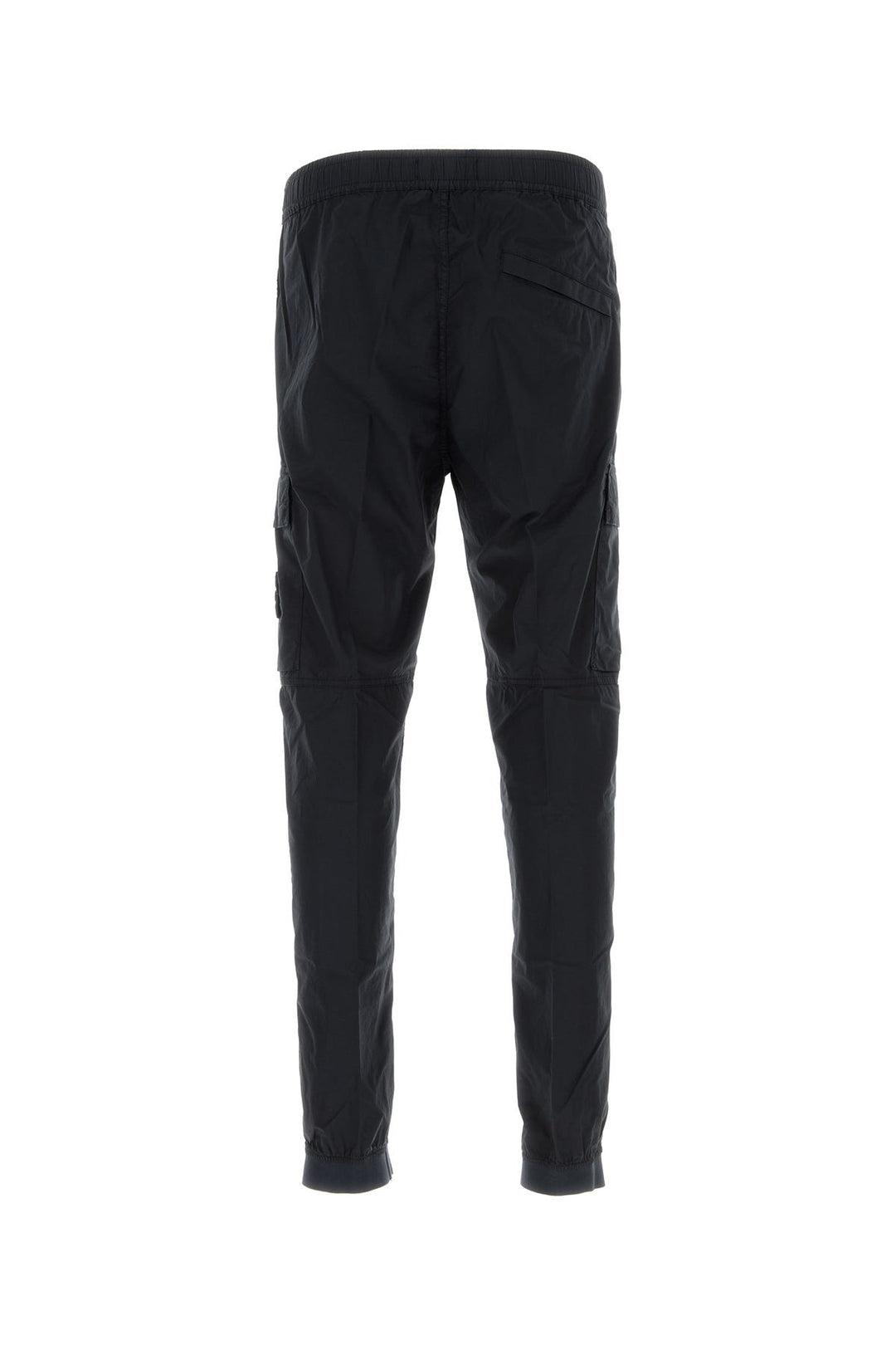 Midnight blue stretch cotton pant