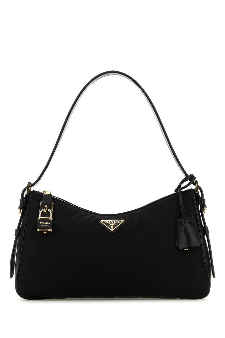 Black nylon large AimÃ©e shoulder bag