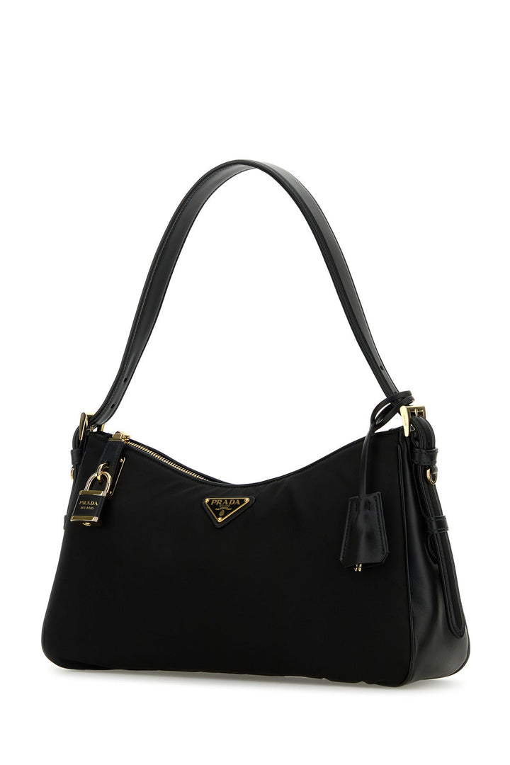 Black nylon large AimÃ©e shoulder bag