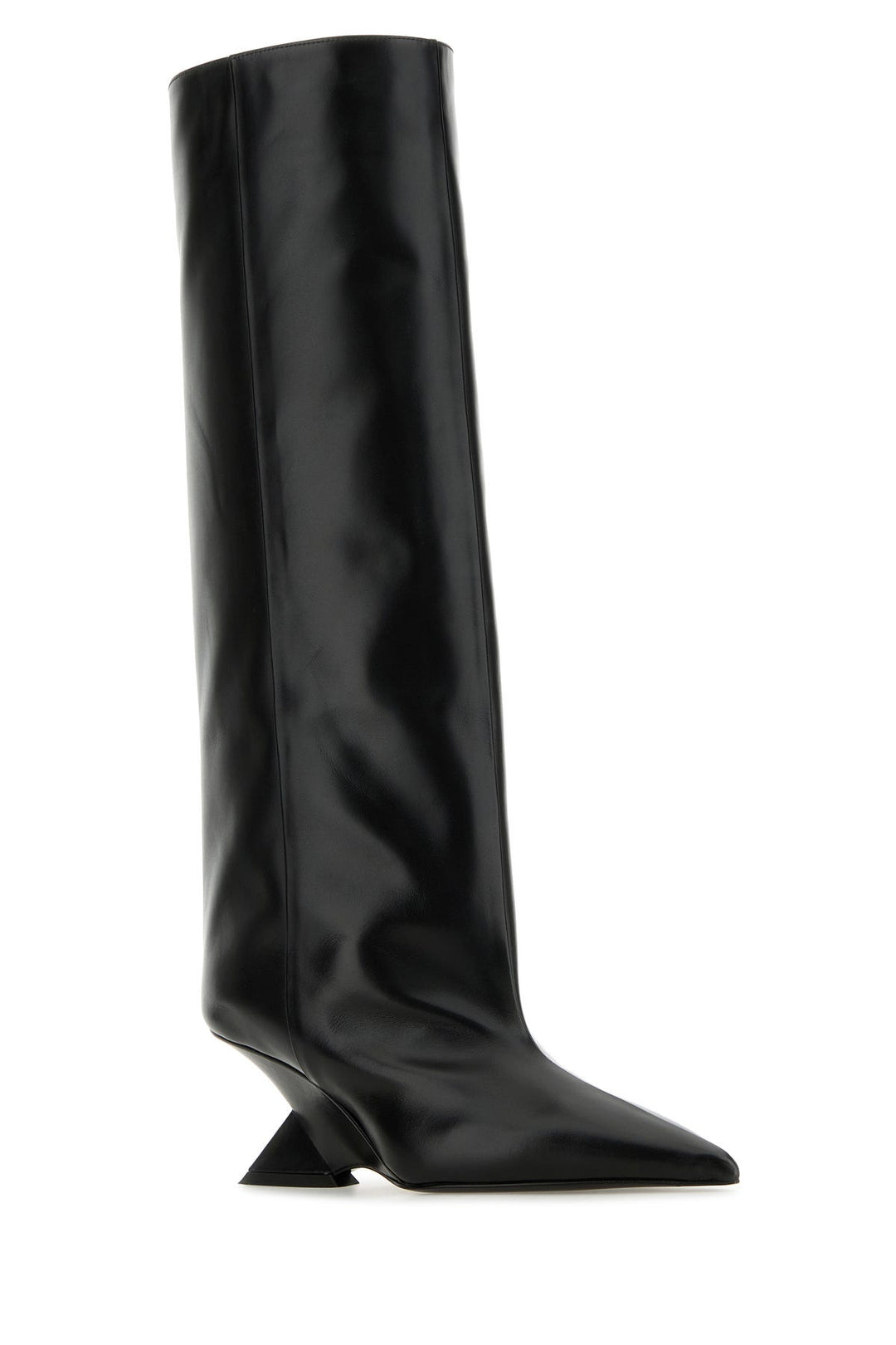 Black leather Cheope boots