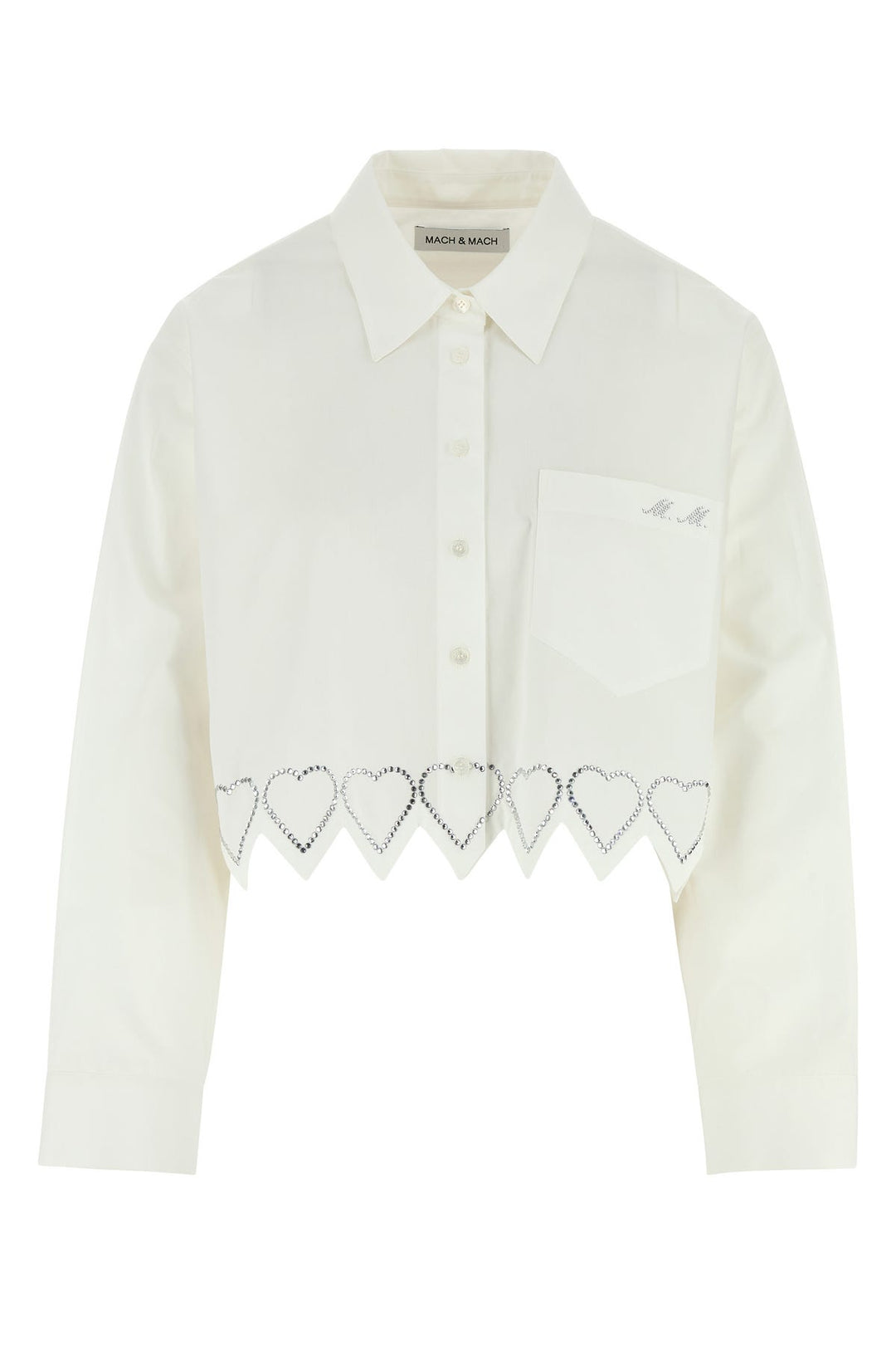 White poplin shirt