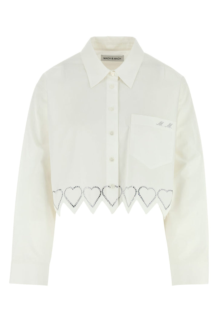 White poplin shirt