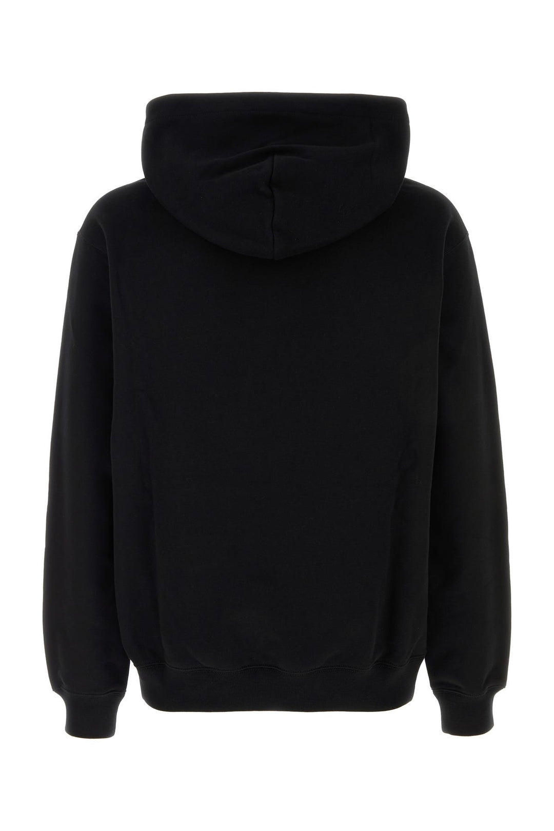 Black jersey sweatshirt