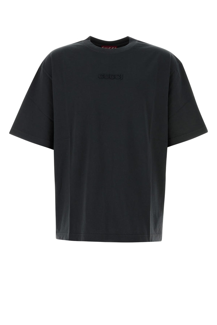 Charcoal cotton t-shirt