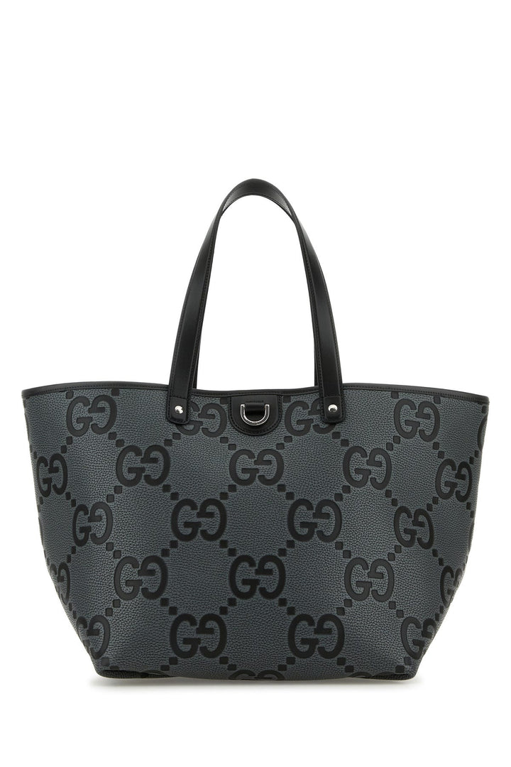 Jumbo GG leather shopping bag