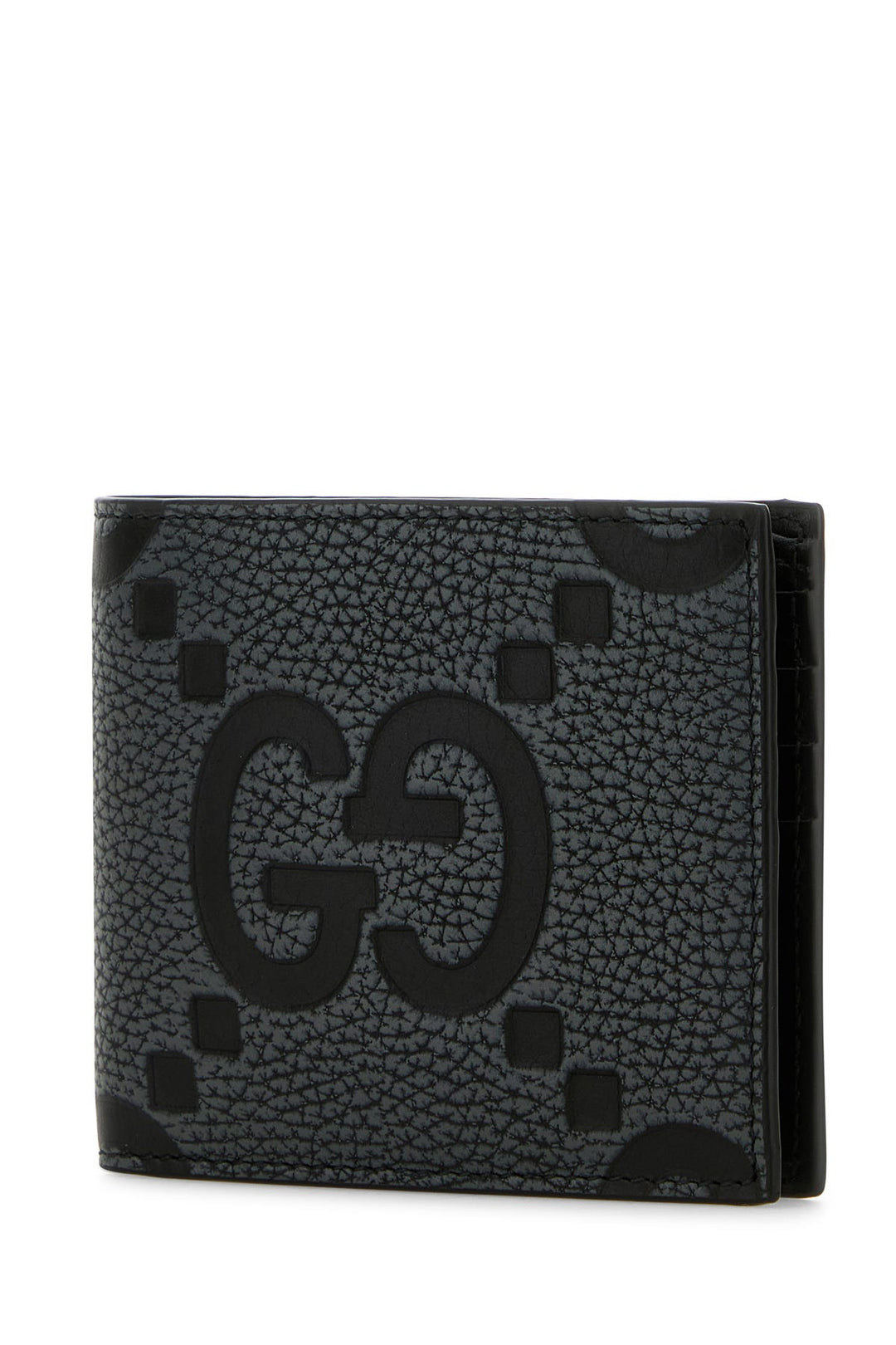 Dark grey Jumbo GG leather wallet