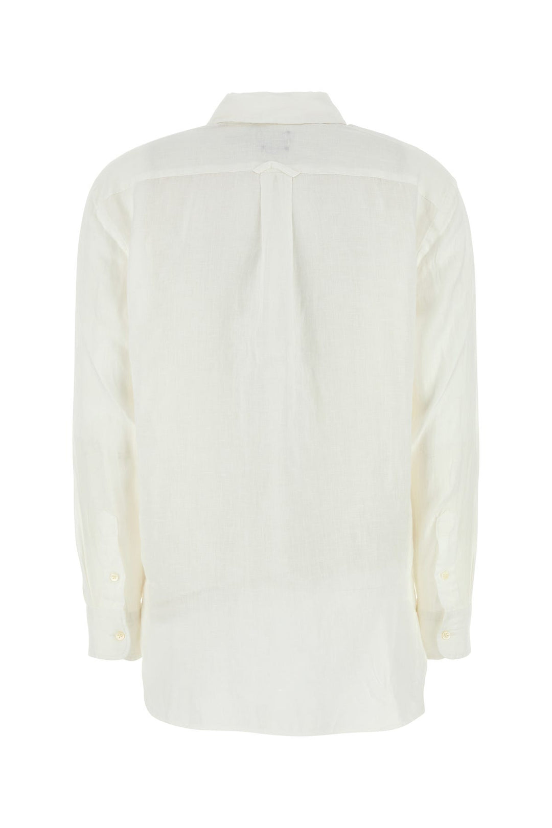 White linen oversize shirt