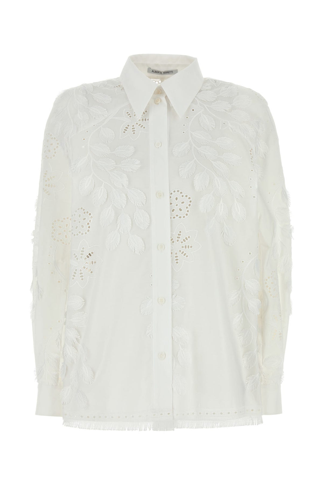 White poplin shirt