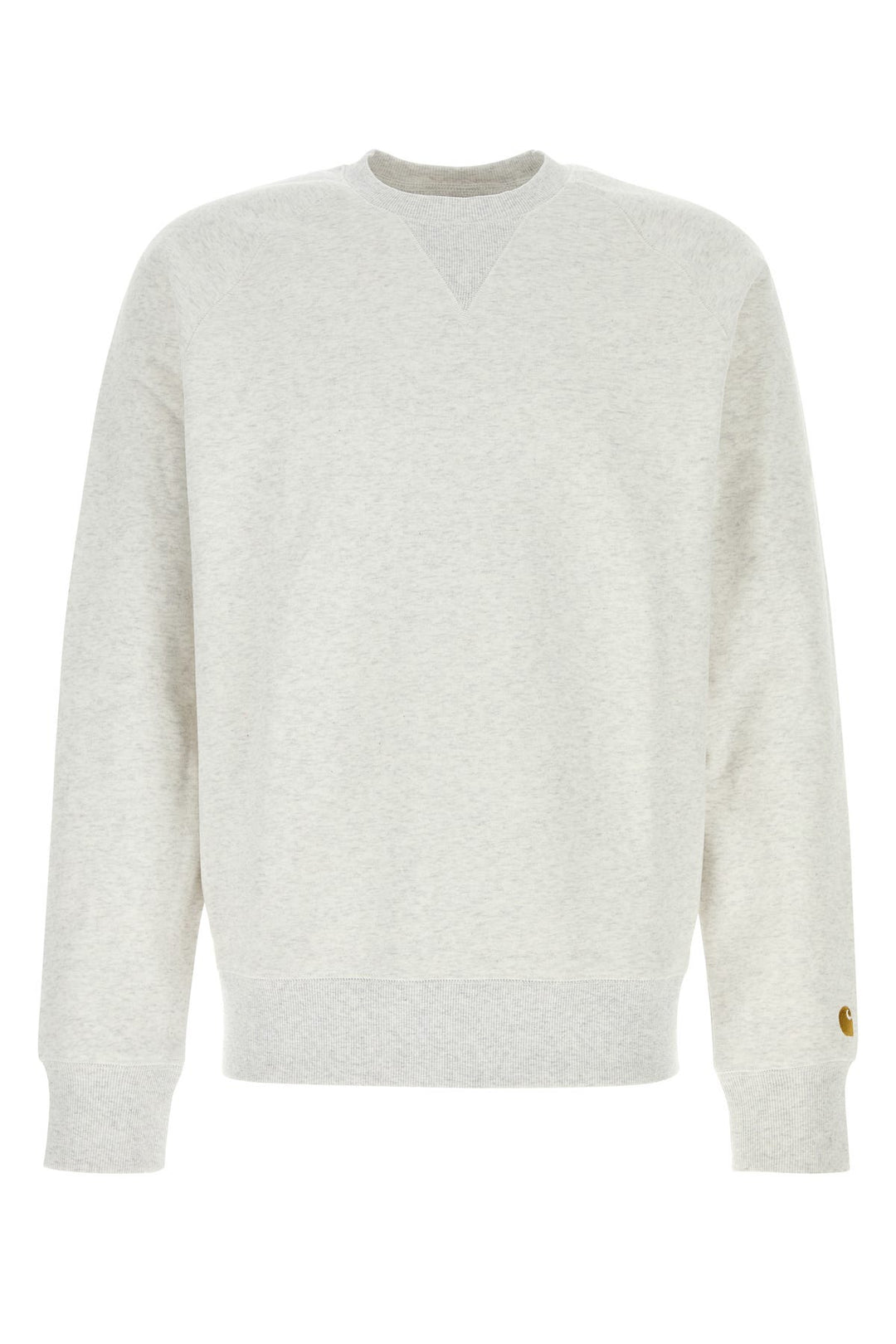 Melange light grey cotton blend Chase Sweat