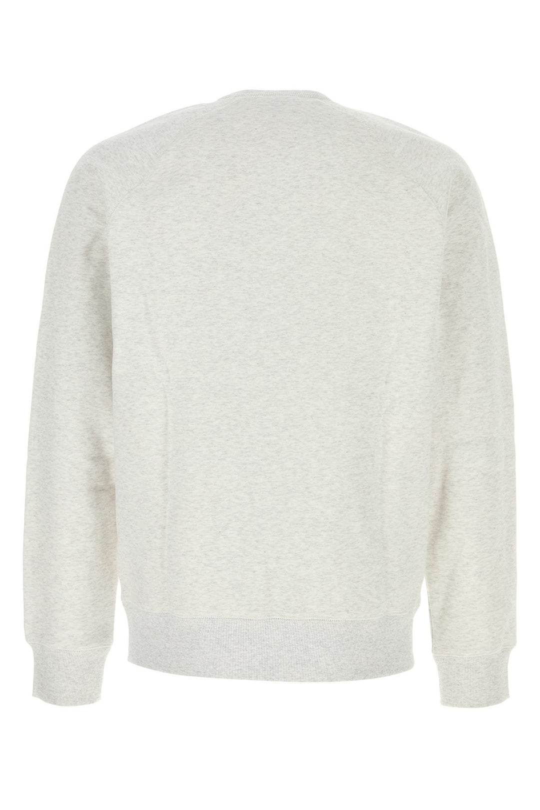 Melange light grey cotton blend Chase Sweat