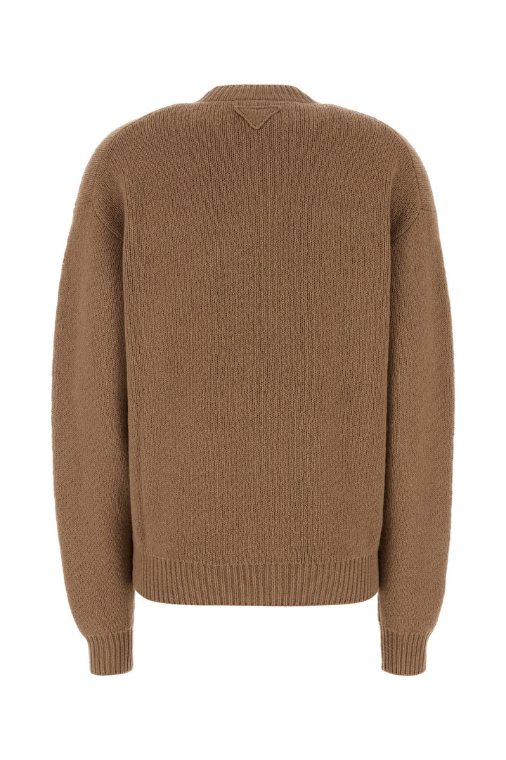 Camel cashmere cardigan