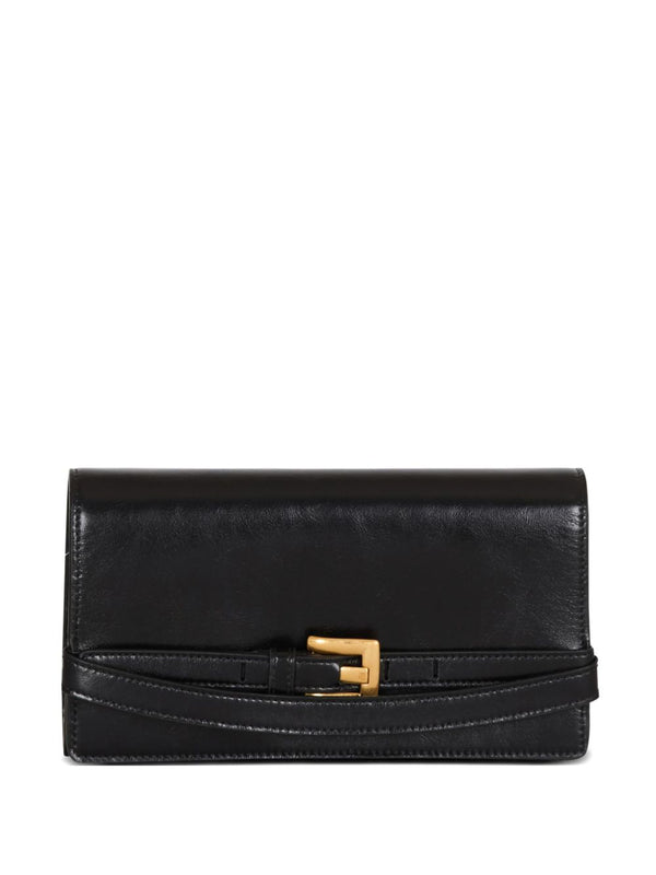 Shuffle Leather Wallet On Chain