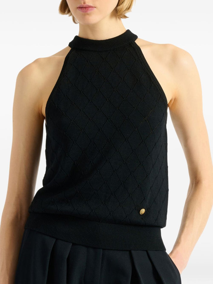 Balmain Top - BLACK | 2235041321f190ce8ff129aeaeb8728ebb304ea7