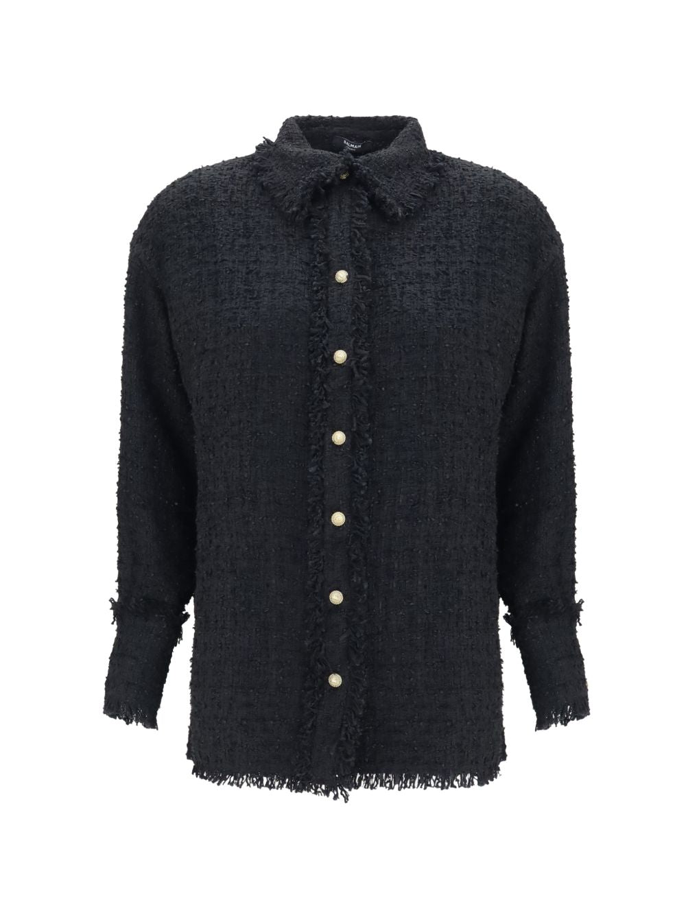 Balmain Shirts - BLACK | 4728935510b77f9a5089eb1ebac7fc52e43dc5f0