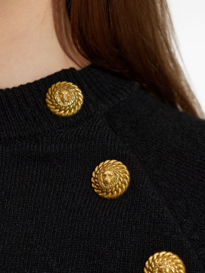 Balmain Sweaters - BLACK | 2374a8529fce3b53944ee1b36c6e1f11fd349a0b