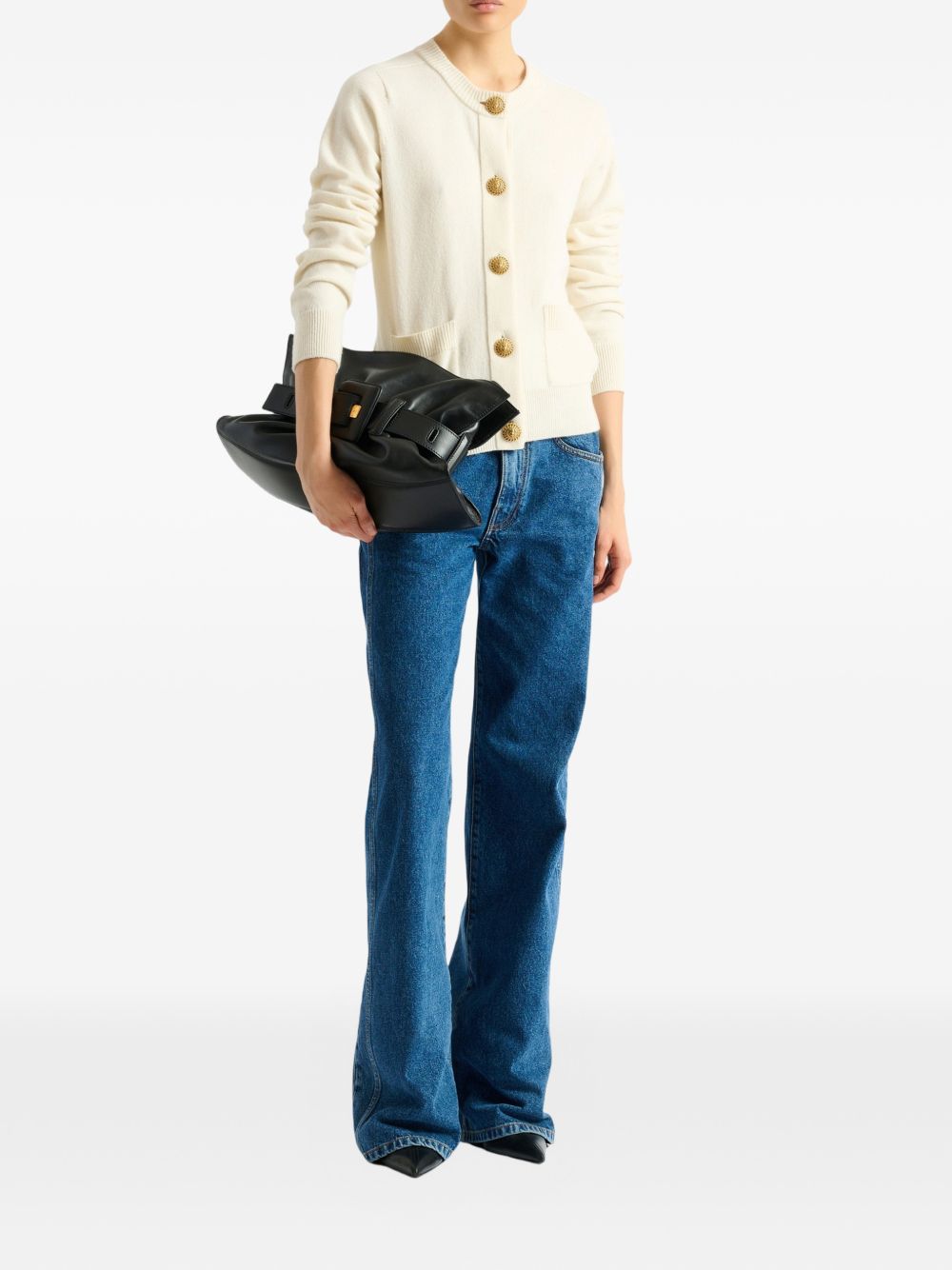 Balmain Sweaters - WHITE | c166b12d0b6d4735f20decb00612bda8252db380