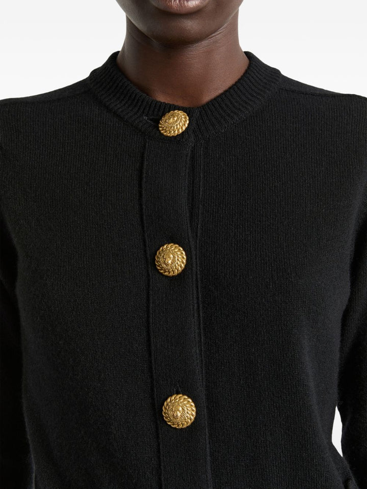Balmain Sweaters - BLACK | f5a8598cb139435c21309fc0b85bd7a9cbe759a7
