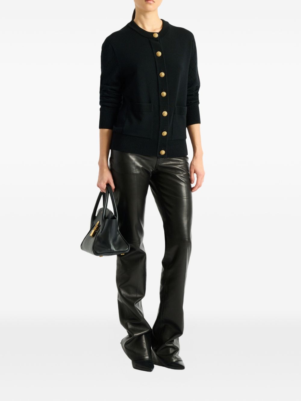 Balmain Sweaters - BLACK | 697907dde392dae238b11c90ec730a9d5d668c89