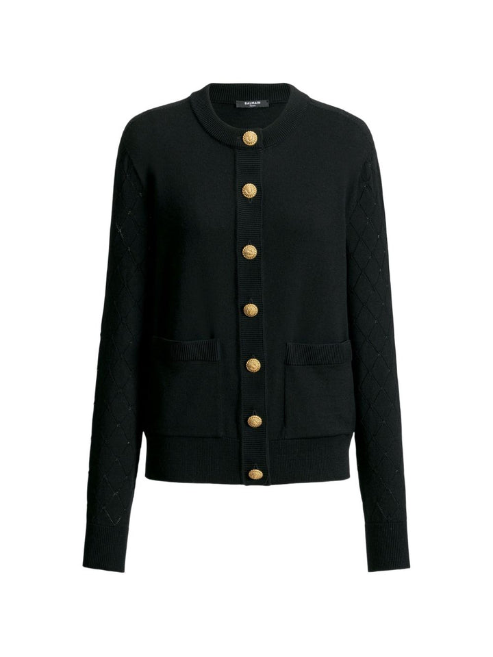 Balmain Sweaters - BLACK | d4a58c504ff153a735f2616794909f74f4e4e5cd