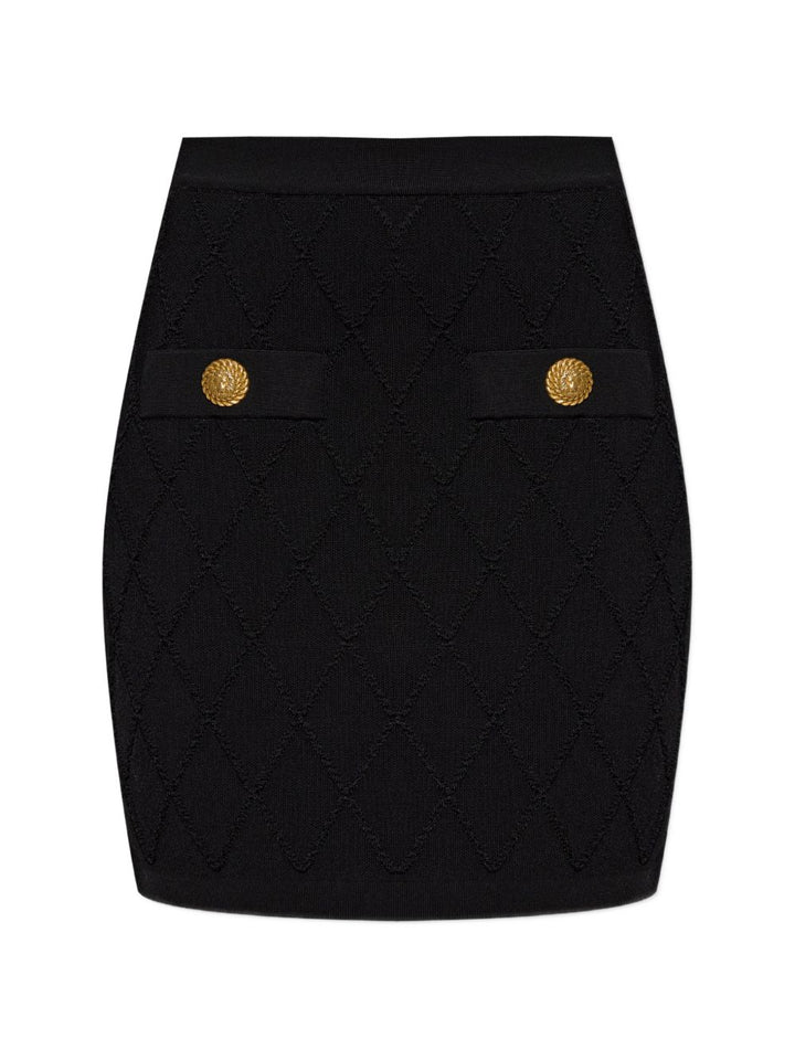 Balmain Skirts - BLACK | 03dbf8f89c7a6c560d4aa0ba66d5b4054c299b5a