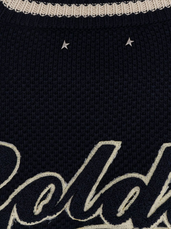 Golden Goose Sweaters - BLUE | 511216cdb1bfbe73f8f94a1ef0205a897615138b