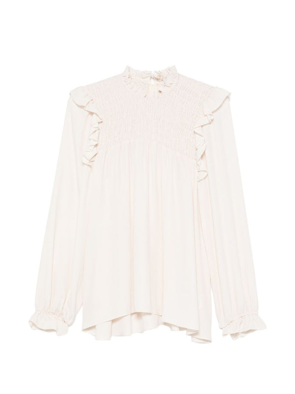 Silk Blend Blouse
