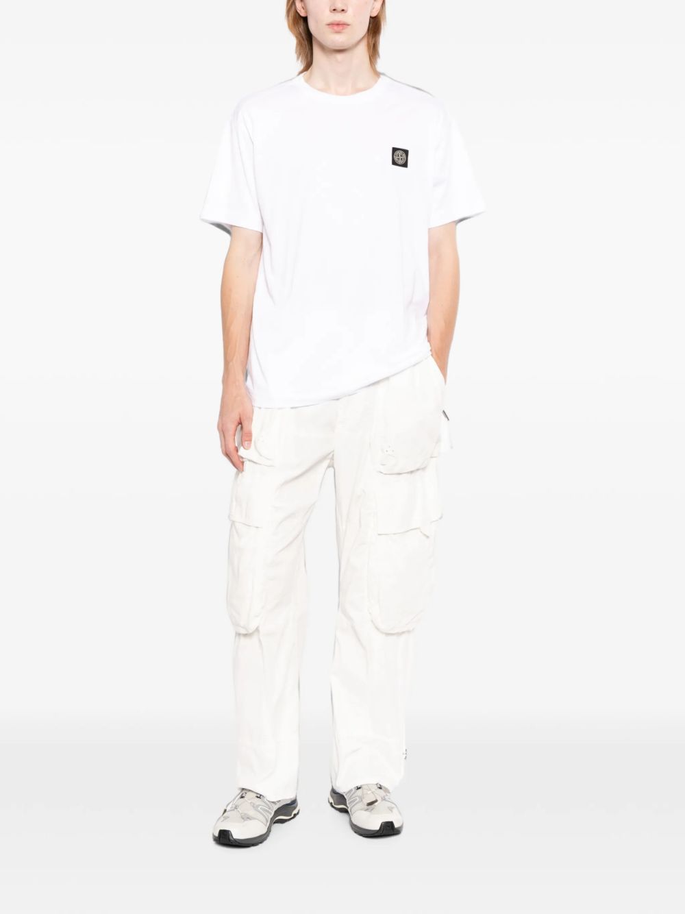 Stone Island T-shirts and Polos - WHITE | 06f87522ce8132136428b45ec58c2d298730f89c