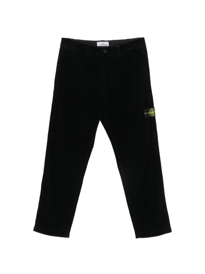 Stone Island Trousers - BLACK | 95cecec08b398c6472d78d1621f70d615359b914