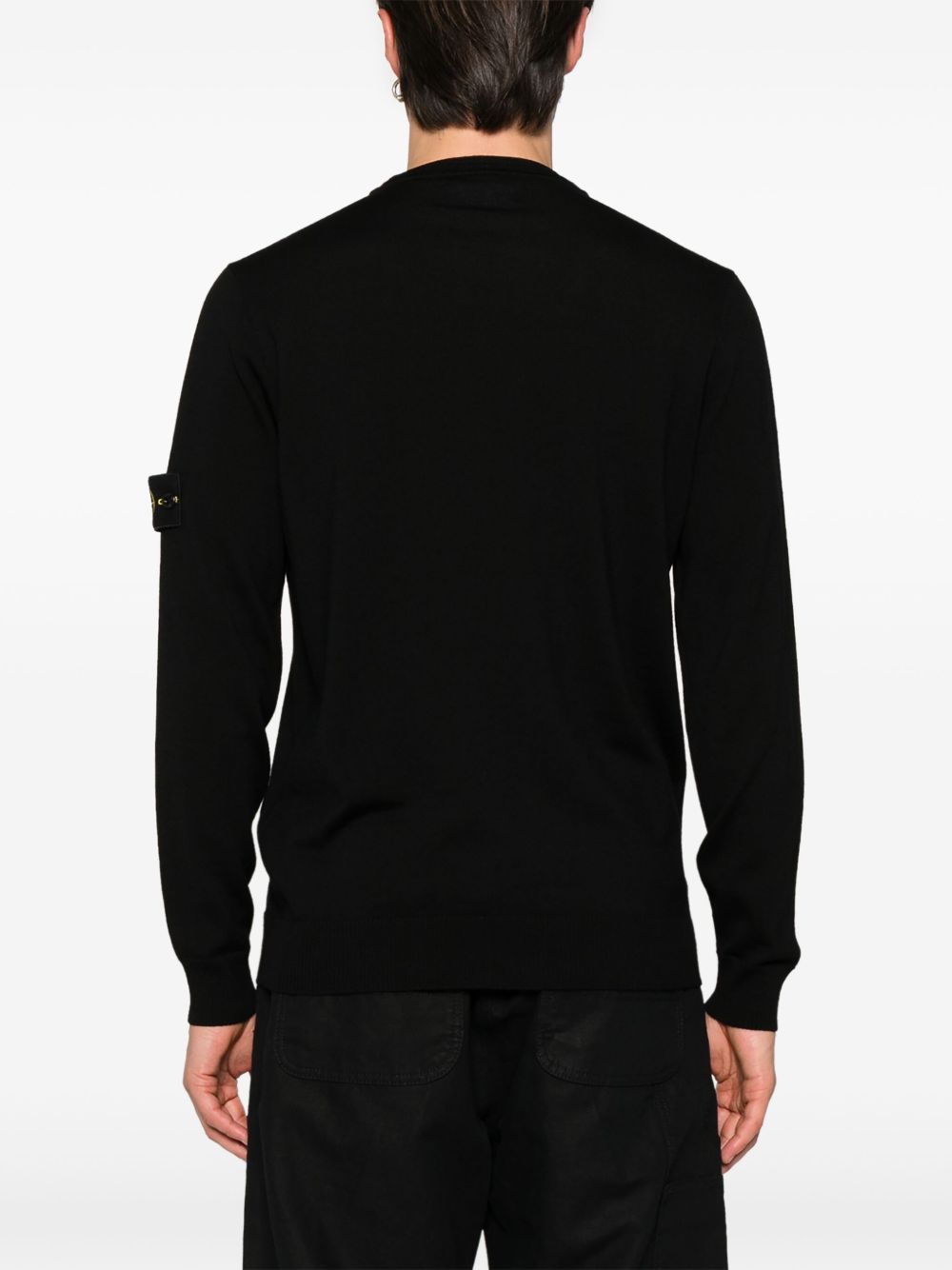 Stone Island Sweaters - BLACK | 43f2a74a9d065fbd29cc3d61fc8a61fb02365ccf