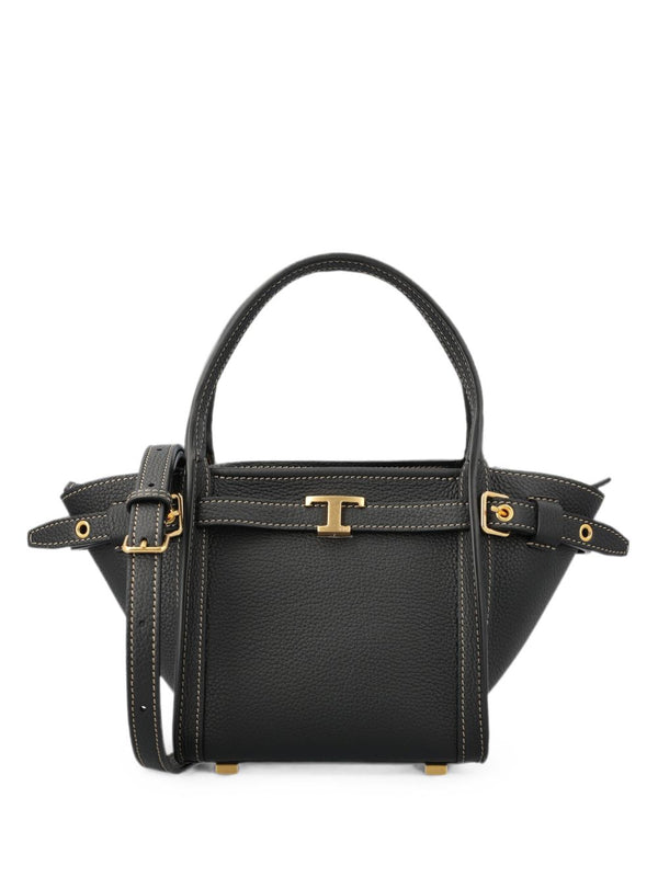 T Timeless Micro Leather Handbag