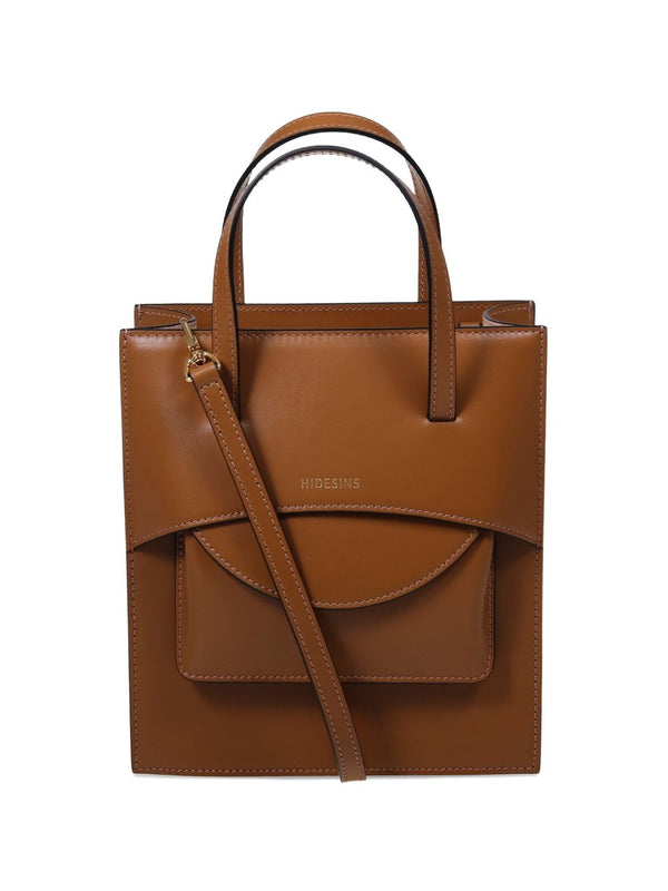 Pocket Leather Handbag