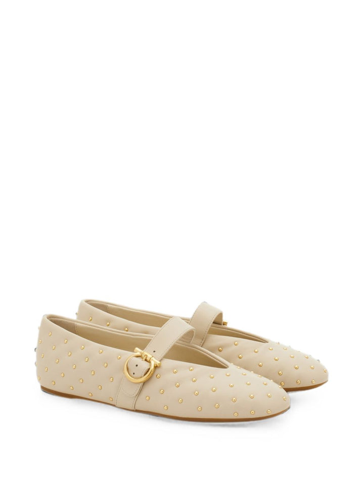 Ferragamo Flat shoes - BEIGE | 8e023f5f1017185e7c16576b185b01f602e934df