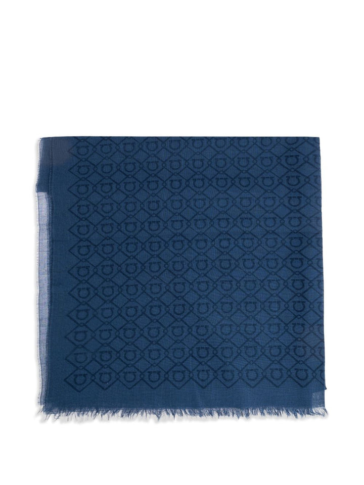 Ferragamo Scarfs - BLUE | 552b339cdd732613eaf9cf5470e77d5738854961