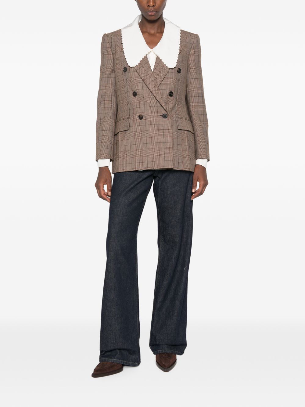 Chloè Jackets - BROWN | 963ba0ed5a8b7965b6c1732b406bce92cf6d879a