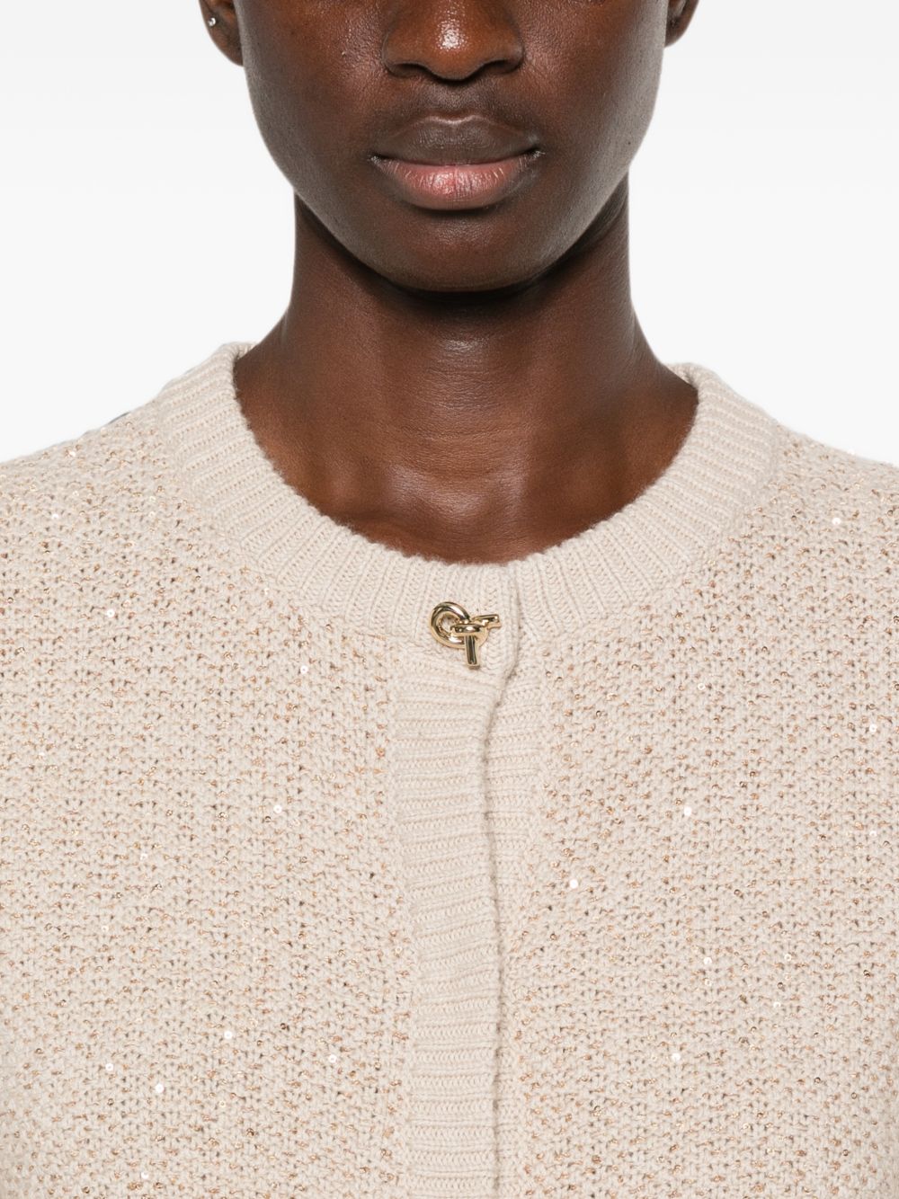 Fabiana Filippi Sweaters - BEIGE | 68fec6755abbffb7e383850d23d5da58e4ce4701