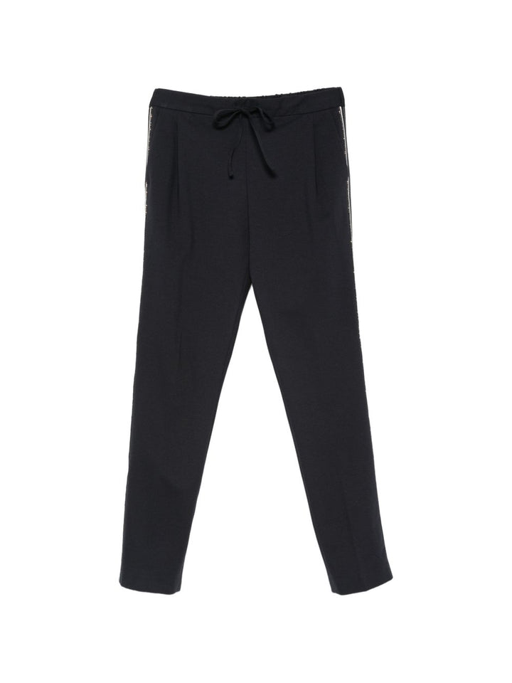 Fabiana Filippi Trousers - BLUE | 95fba434b774357fc1b0c2869ca25e4ed1b34058