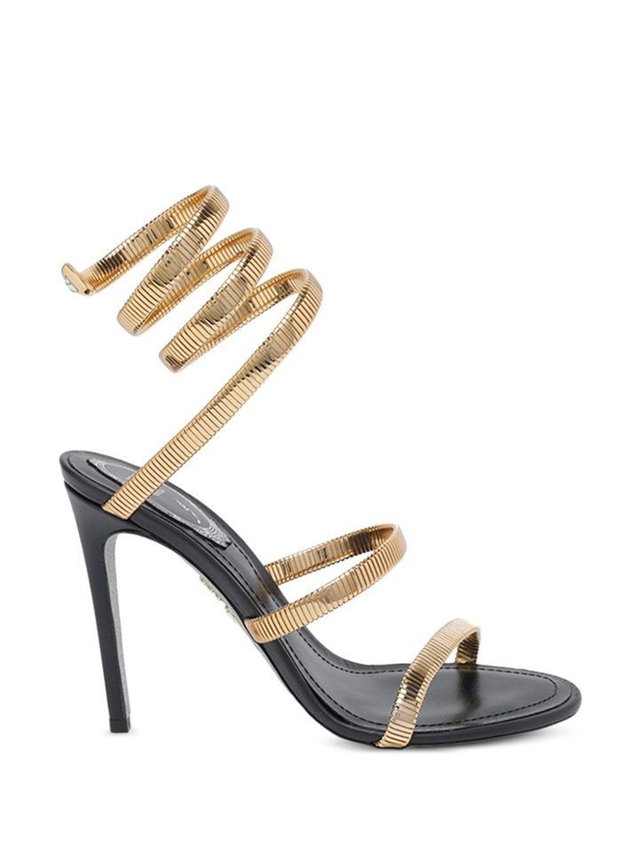Rene' Caovilla Sandals - GOLD | 9abc7ec11674bcf7e1129d406e700789dab9fac9