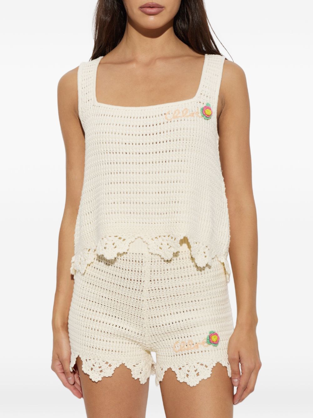 Chloè Top - WHITE | e2eeb9b2d0fbf5b6a75933b9fc68e2f5d00274ec
