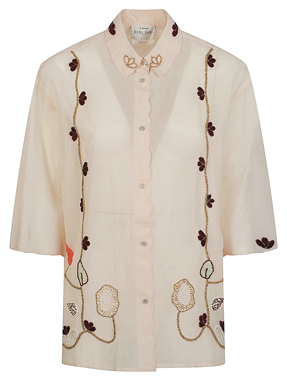 Forte Forte Shirts - PINK | 8255bc1506af3df17256a3feb8dc1a9404cd4a9d