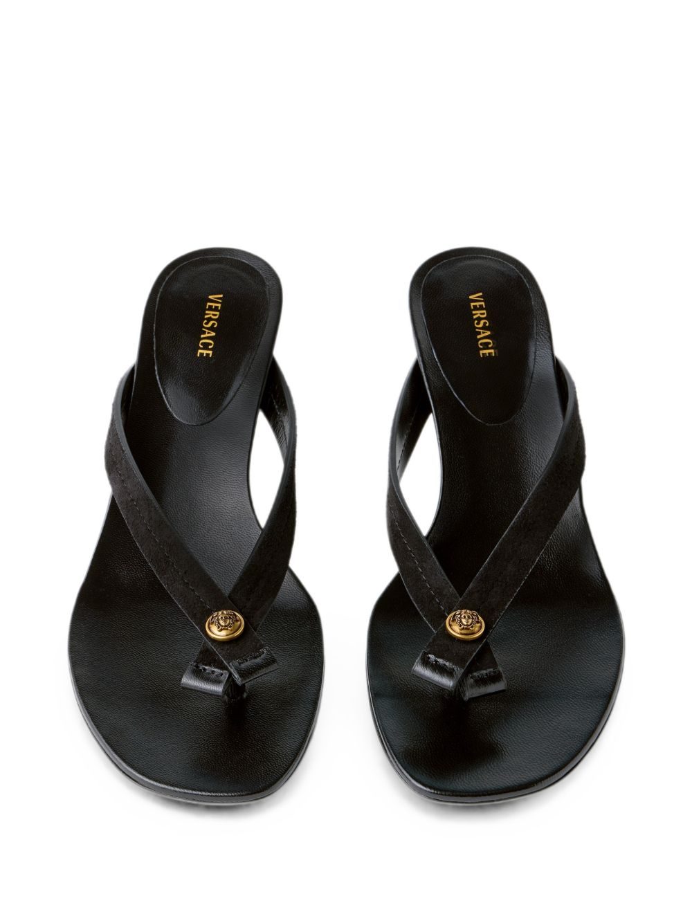 Versace Sandals - BLACK | 9d74562f85458438135ceda48ac718d29bed7f96