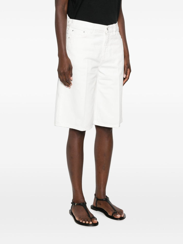Toteme Pre Shorts - WHITE | a1bac055c735c31766bbaf9c070dd3f061878c66