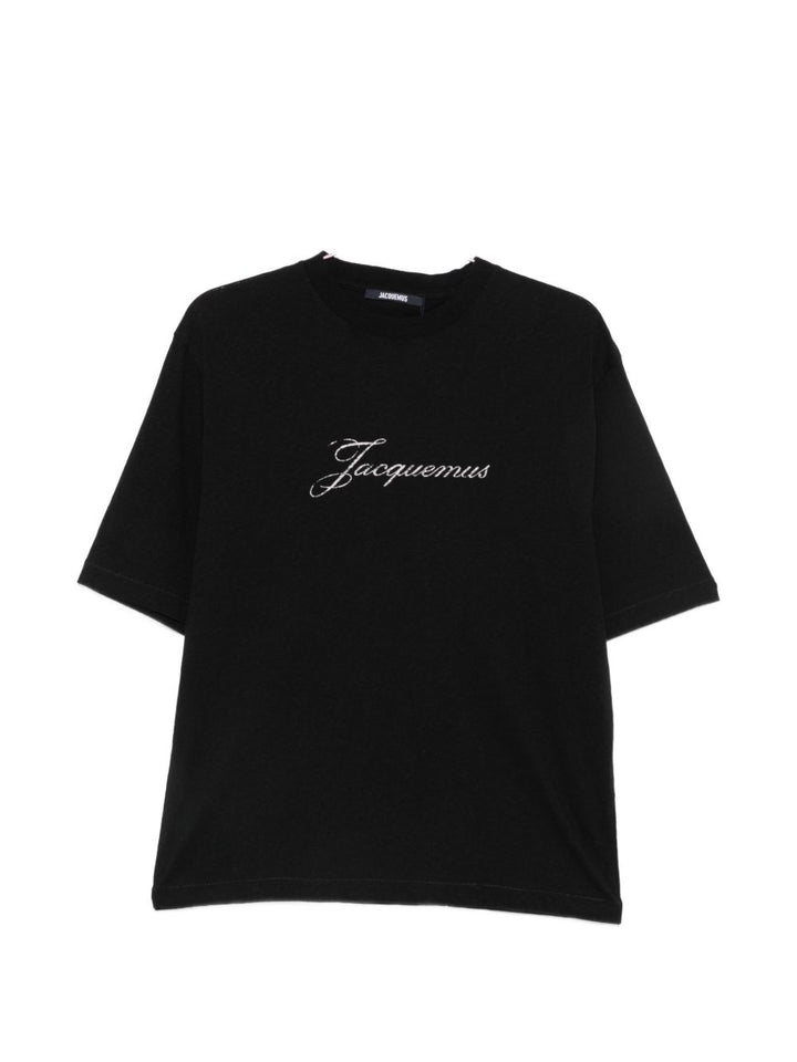 Jacquemus T-shirts and Polos - BLACK | 2cc5a09081e72ae60123fc6a117bb0c23cda75fa