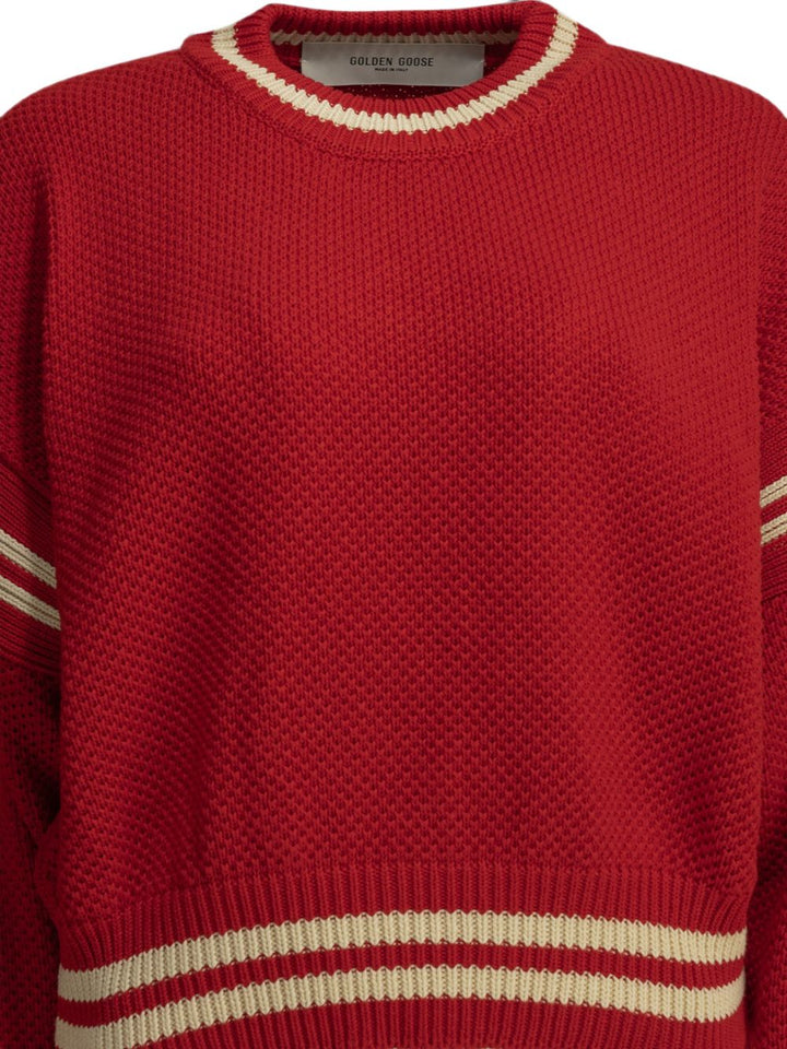 Golden Goose Sweaters - RED | ce08f81d2aa5d7ca0183f9f707244bd741378359